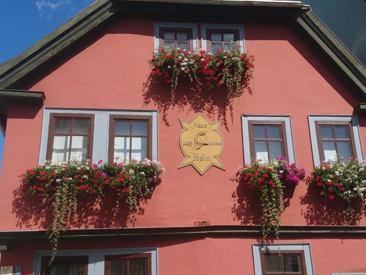 Haus Zum Kleinen Helm Lejlighed Erfurt Eksteriør billede